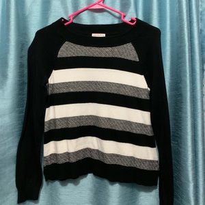 Merona striped sweater